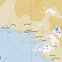 Live Ceduna Weather Radar - 128km - Rain Rate