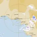 Live Ceduna Weather Radar - 128km - Rain Rate