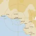 Live Ceduna Weather Radar - 128km - Rain Rate