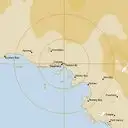 Live Ceduna Weather Radar - 128km - Rain Rate