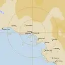 Live Ceduna Weather Radar - 128km - Rain Rate