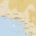 Live Ceduna Weather Radar - 128km - Rain Rate
