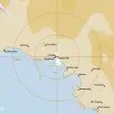 Live Ceduna Weather Radar - 128km - Rain Rate