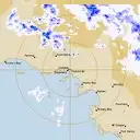 Live Ceduna Weather Radar - 128km - Rain Rate