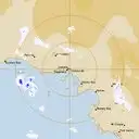 Live Ceduna Weather Radar - 128km - Rain Rate
