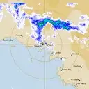 Live Ceduna Weather Radar - 128km - Rain Rate