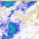 Live Ceduna Weather Radar - 128km - Rain Rate