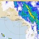 Live Ceduna Weather Radar - 128km - Rain Rate