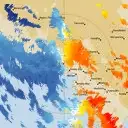 Live Ceduna Weather Radar - 128km - Doppler Wind