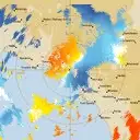 Live Ceduna Weather Radar - 128km - Doppler Wind