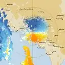 Live Ceduna Weather Radar - 128km - Doppler Wind