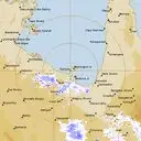 Live Mornington Island Weather Radar - 512km - Rain Rate