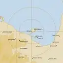 Live Mornington Island Weather Radar - 256km - Rain Rate