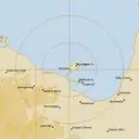 Live Mornington Island Weather Radar - 256km - Rain Rate