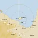 Live Mornington Island Weather Radar - 256km - Rain Rate