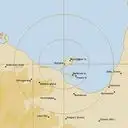 Live Mornington Island Weather Radar - 256km - Rain Rate