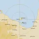 Live Mornington Island Weather Radar - 256km - Rain Rate