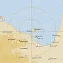 Live Mornington Island Weather Radar - 256km - Rain Rate