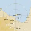 Live Mornington Island Weather Radar - 256km - Rain Rate
