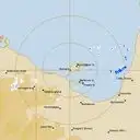 Live Mornington Island Weather Radar - 256km - Rain Rate