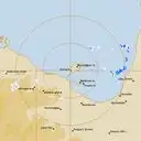 Live Mornington Island Weather Radar - 256km - Rain Rate