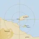 Live Mornington Island Weather Radar - 128km - Rain Rate