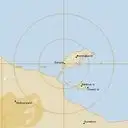 Live Mornington Island Weather Radar - 128km - Rain Rate