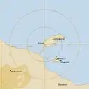 Live Mornington Island Weather Radar - 128km - Rain Rate