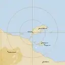 Live Mornington Island Weather Radar - 128km - Rain Rate