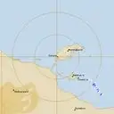 Live Mornington Island Weather Radar - 128km - Rain Rate