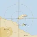 Live Mornington Island Weather Radar - 128km - Rain Rate