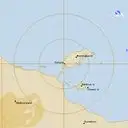 Live Mornington Island Weather Radar - 128km - Rain Rate