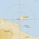 Live Mornington Island Weather Radar - 128km - Rain Rate