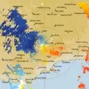 Live Newdegate Weather Radar - 128km - Doppler Wind