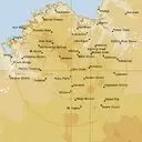Live Halls Creek Weather Radar - 512km - Rain Rate