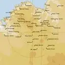 Live Halls Creek Weather Radar - 512km - Rain Rate