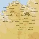 Live Halls Creek Weather Radar - 512km - Rain Rate
