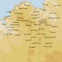 Live Halls Creek Weather Radar - 512km - Rain Rate