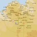 Live Halls Creek Weather Radar - 512km - Rain Rate