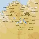 Live Halls Creek Weather Radar - 512km - Rain Rate