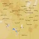 Live Halls Creek Weather Radar - 256km - Rain Rate