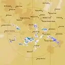 Live Halls Creek Weather Radar - 256km - Rain Rate