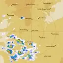 Live Halls Creek Weather Radar - 128km - Rain Rate