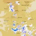 Live Halls Creek Weather Radar - 128km - Rain Rate