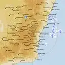 Live Canberra Weather Radar - 256km - Rain Rate