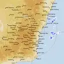 Live Canberra Weather Radar - 256km - Rain Rate