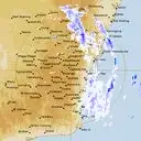 Live Canberra Weather Radar - 256km - Rain Rate