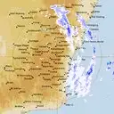 Live Canberra Weather Radar - 256km - Rain Rate
