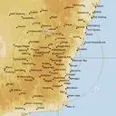 Live Canberra Weather Radar - 256km - Rain Rate