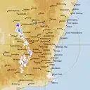 Live Canberra Weather Radar - 256km - Rain Rate